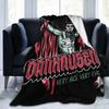 Danhausen Very Nice Very Evil Blanket Flannel Autumn/Winter   Lightweight Throw Blankets for Home Outdoor Bedding Throws