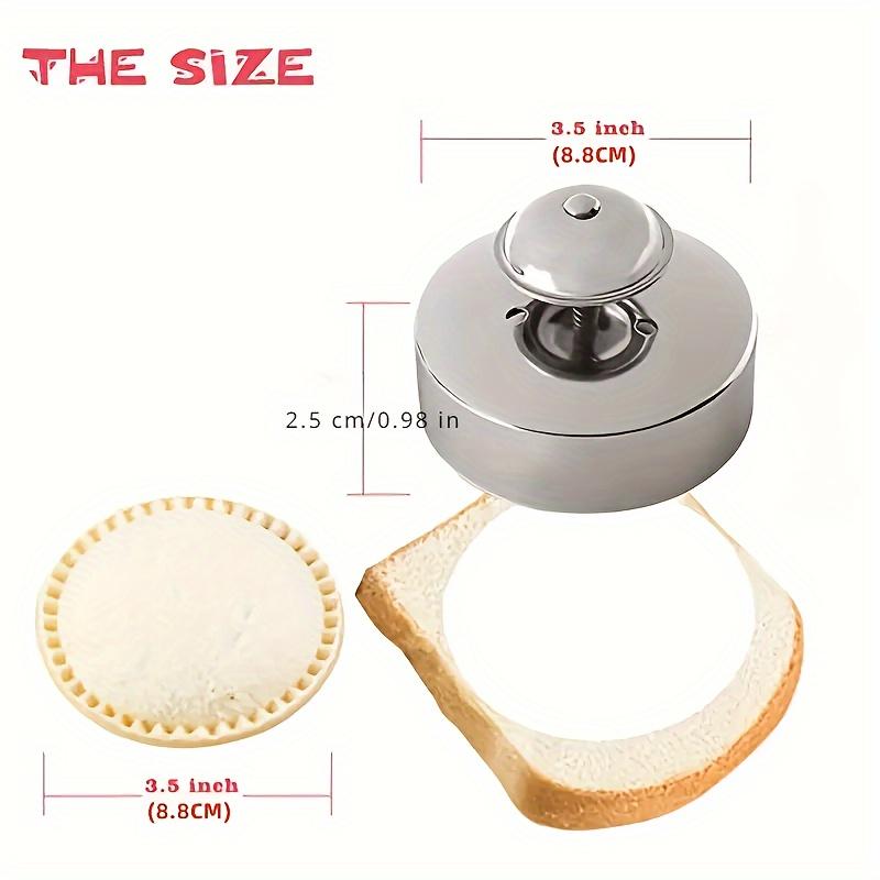 Taglia e Sigilla Sandwich in Acciaio Inossidabile - Durevole, Versatile, Multifunzionale per Colazione e Cottura - Gadget da Cucina Essenziale