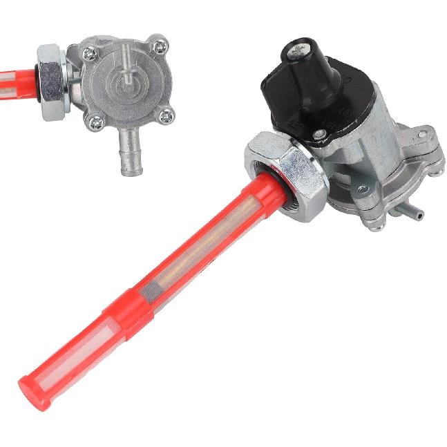 Fuel Petcock Valve Direct OE Replacement 16950-MEM-674, Motorcycle Fuel Valve Petcock Compatible with Honda VTX1300C/R/T/S 2004-2009