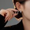 925 Sterling Silver Hot Snake AAA Zircon Stud Earrings For Women Exquisite Student Girlfriend Jewelry Accessories Wedding PartyGood product
