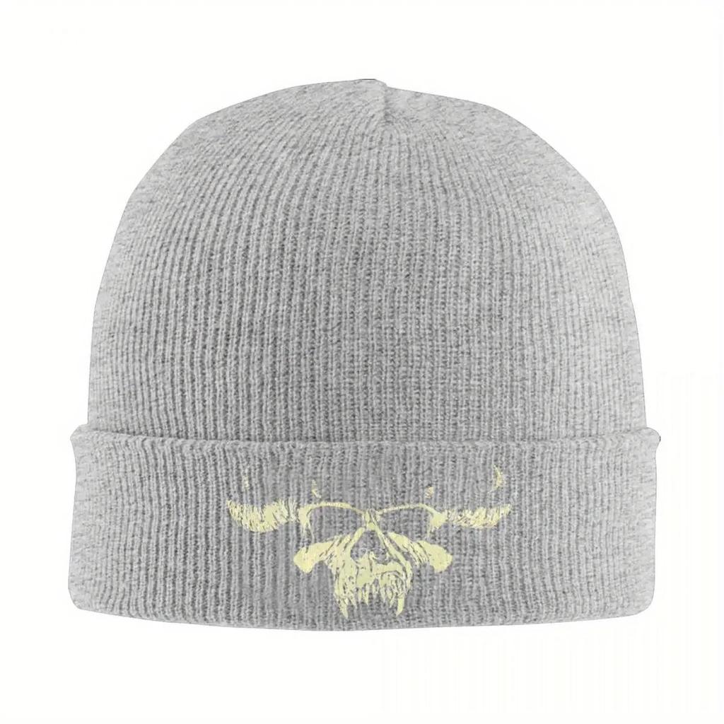 New Danzig I Knitted Caps For Women Unisex Beanies Autumn Winter Hat Acrylic Misfits Heavy Horror Hip Hop Melon Cap
