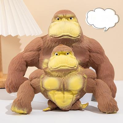 Nové Antistresové Orangutan Fidget Hračky Mačkací Elastická Opice Legrační Dekompresní Gorila Hry pro Uvolnění Stresu Hračka pro Dospělé Děti