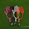 1Pc Golf Gloves Holder With Carabiner Golf Gloves Stretcher Golfer Tool Gear Gloves Rack Hanger Golf Supplies Accessories