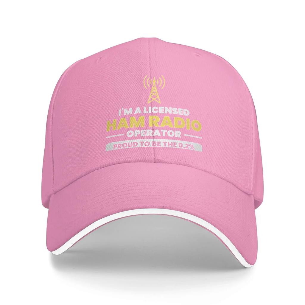 Amateur Ham Radio Baseball Cap Grandpa Fathers Day Gift Unisex Unisex Print Trucker Hat Summer Y2k Retro Gym Wholesale Baseball Cap