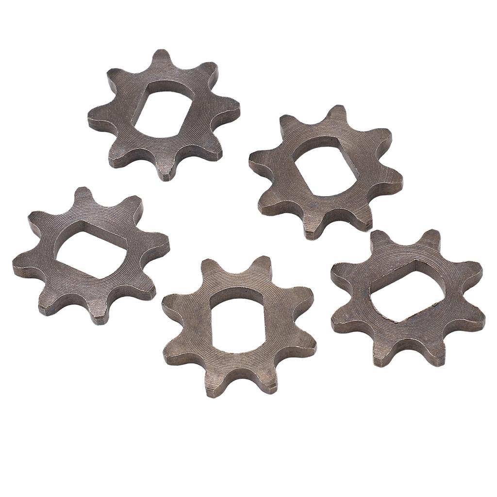 5Pcs 8 Tooth 420 Chain Sprocket Electric Scooter 8T 420 Sprocket Internal Size 17x12mm