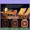 Camping Usb Fan With Lighting And Rechargeable Battery For Outdoor Adventures