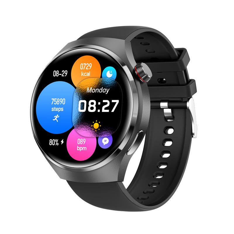 Gt4PRO Waterproof Smartwatch with Bluetooth Calling & Voice Assistant