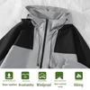 Jeanswest Men's Water-Resistant Windproof Hooded Jacket