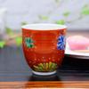 Stylish Kutani Ware Teacup with a Fireworks Design from Waza No A Perfect Gift for and 88th Crafted by Female Artist Yuuki Kura. Birthdays, 60th,
