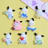 16/80PCS Cartoon Cute Dog Handmade DIY Cream Gel Phone Case Headwear Hair Clip Accessories Resin Accessories