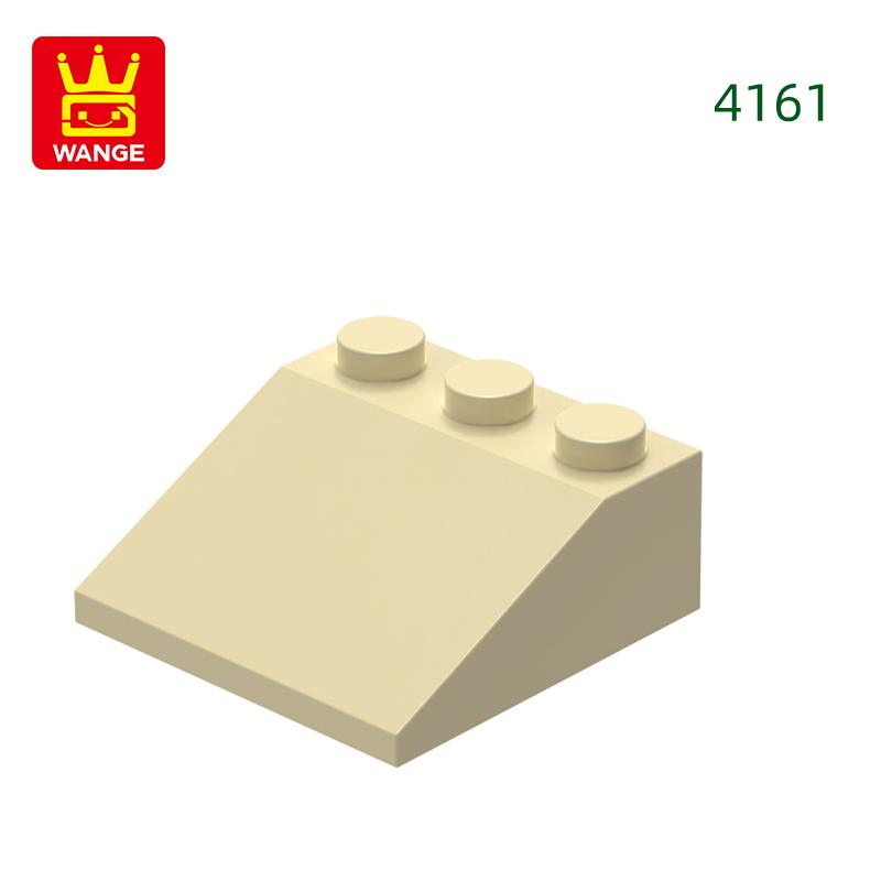 Non-Toxic 50Pcs/Lot 4161 Slope 25 3X3 Building Blocks Moc Construction Accessories Compatible With Bricks Children Toys Gift Box