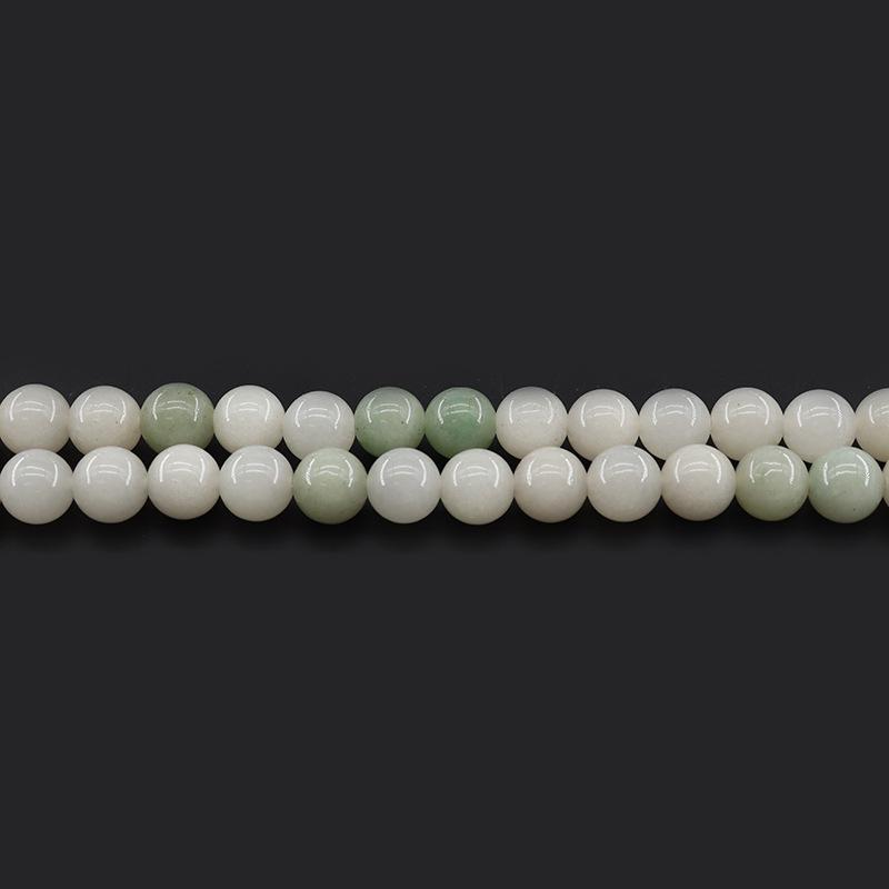 Inner Mongolia Shetaicui Jadeite Natural Stone DIY Jewelry Accessories - Loose and Strung Beads
