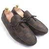 Pantofi de deck LOUIS VUITTON excelenți LV Driver pânză Damier bărbați 6.5 1ADGBG Folosiți