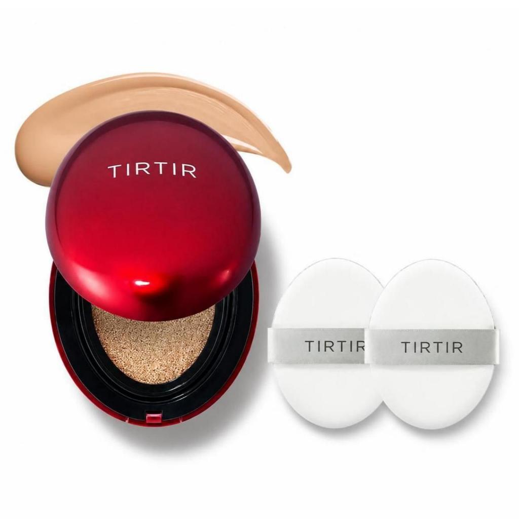 TIRTIR Mask Fit Red Cushion SPF40 PA++ 18g + 2 Puffs (17N, 21N, 21W, 23N, 24N)