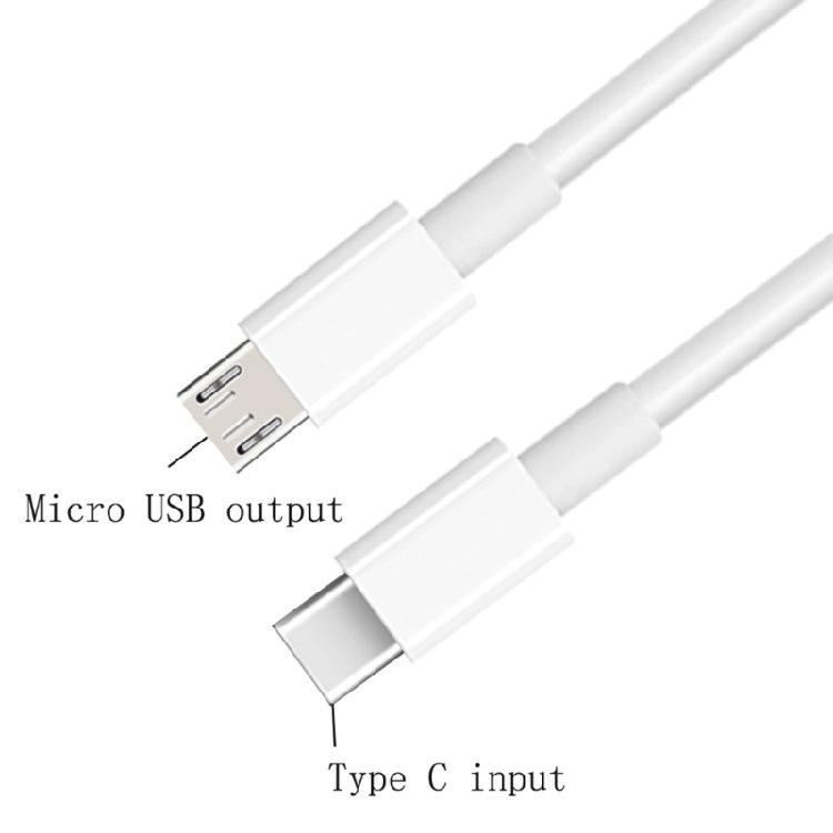 Type C to Micro USB Male to Male Sync Charge OTG Reverse Charge Cable Cord