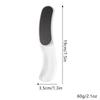Round Moon Foot File For Effective Exfoliation Nonallergenic Glass Face Professional Pedicure Tool Long Permanent ABS Building
