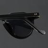 Vintage Round Frame Sunglasses Women Men UV400 Sturdy New Trends for Men Sunscreen Sunglasses Women Punk Propionic Fake Glasses