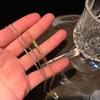 925 Sterling Silver Electroplated 14K Gold Double-layer Layered Exquisite Zircon Bracelet for Women Temperament Jewelry