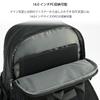 Day Kirukko Collection Backpack 20L A4 PC 2 Compartments Bottle Holder 19145 Warm Gray [Double & Night] 14.0-inch