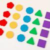 Wooden Color Shape Montessori Toys Matching Toy Preschool Early Learning Educational Toy for Kids Birthday Christmas Gifts