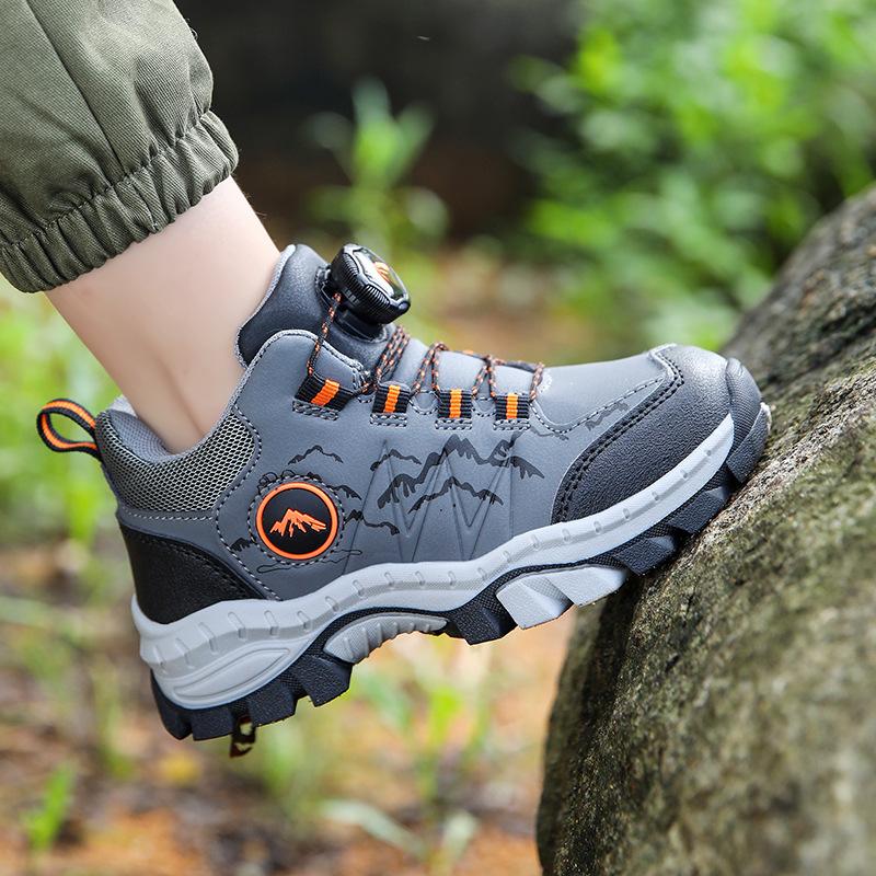 

Осенний альпинизм на открытом воздухе, походы, скалолазание, нескользящие детские кроссовки 34