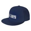 Mode Bad Boys Für Live Weißes Logo Flacher Schirm Sonnenhut Sport Und Fitness Golfhut Unisex