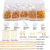 10-Grid ABS Pearl Bead Set for DIY Bracelets and Phone Chains