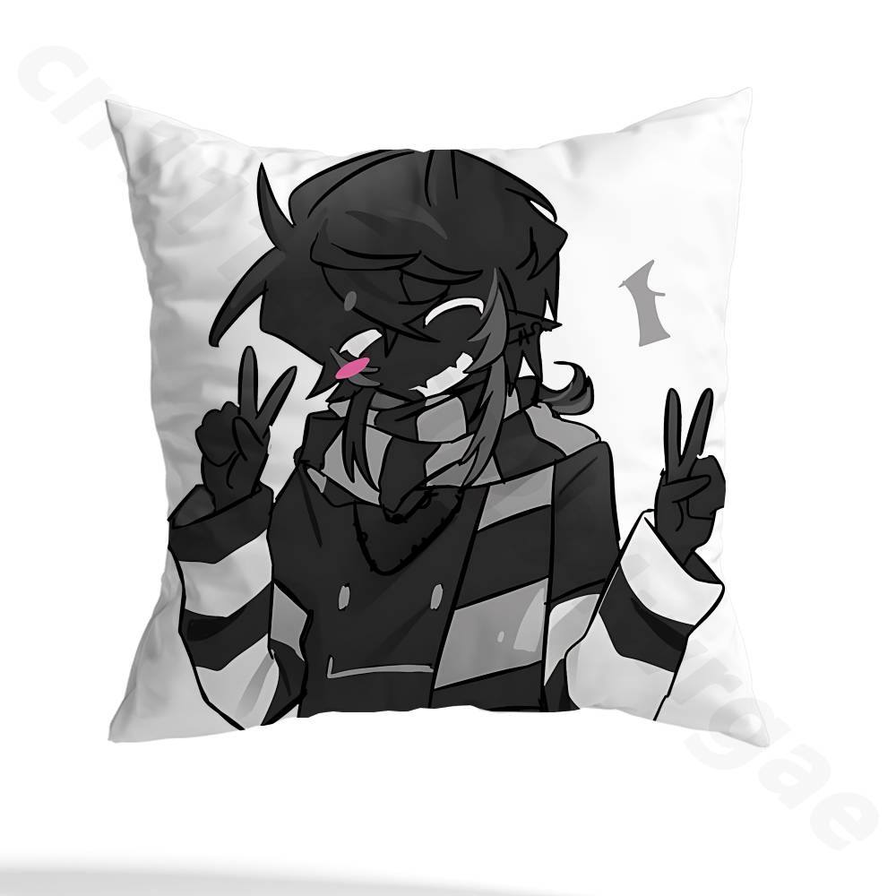 T-Twixxel Anime pillow cover living room sofa cushion cover bedroom room bed pillow cover home decoration