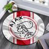 AFC Ajax Amsterdam Logo   Runder Teppich, Rutschfester Waschbarer Kreis Teppich Für Wohnzimmer Schlafzimmer Spielzimmer, Sportfan Dekoration, Feiertags Geburtstagsgeschenk