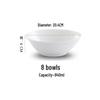 Abay Ceramic Conical Serving Bowls