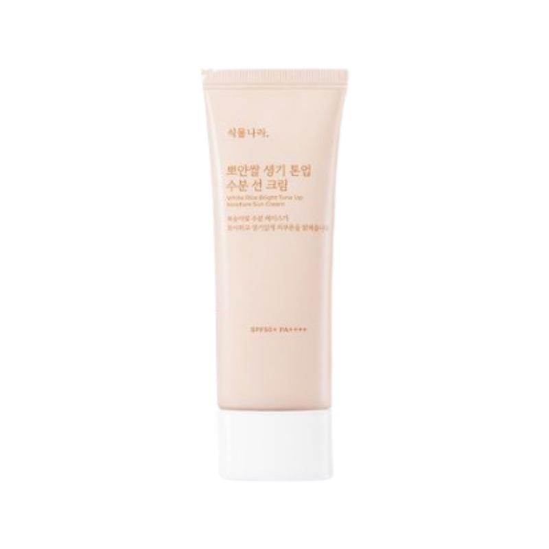 Sikmulnara Ppoyan Rice Moisture Sun Cream Vital Tone-Up SPF50+ PA++++ 100ml