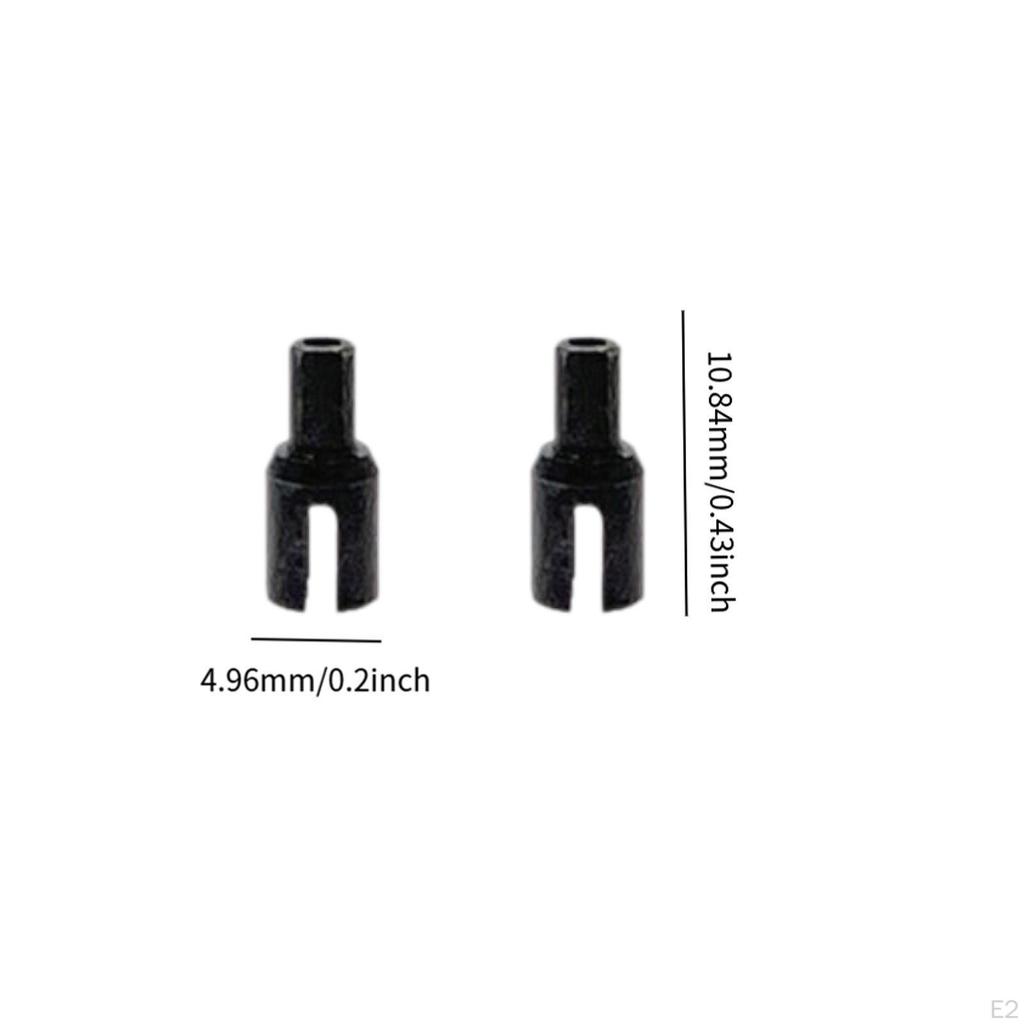 2x RC Car Differential Cup Main Drive Shaft Joint Professional Lightweight Upgrade Part