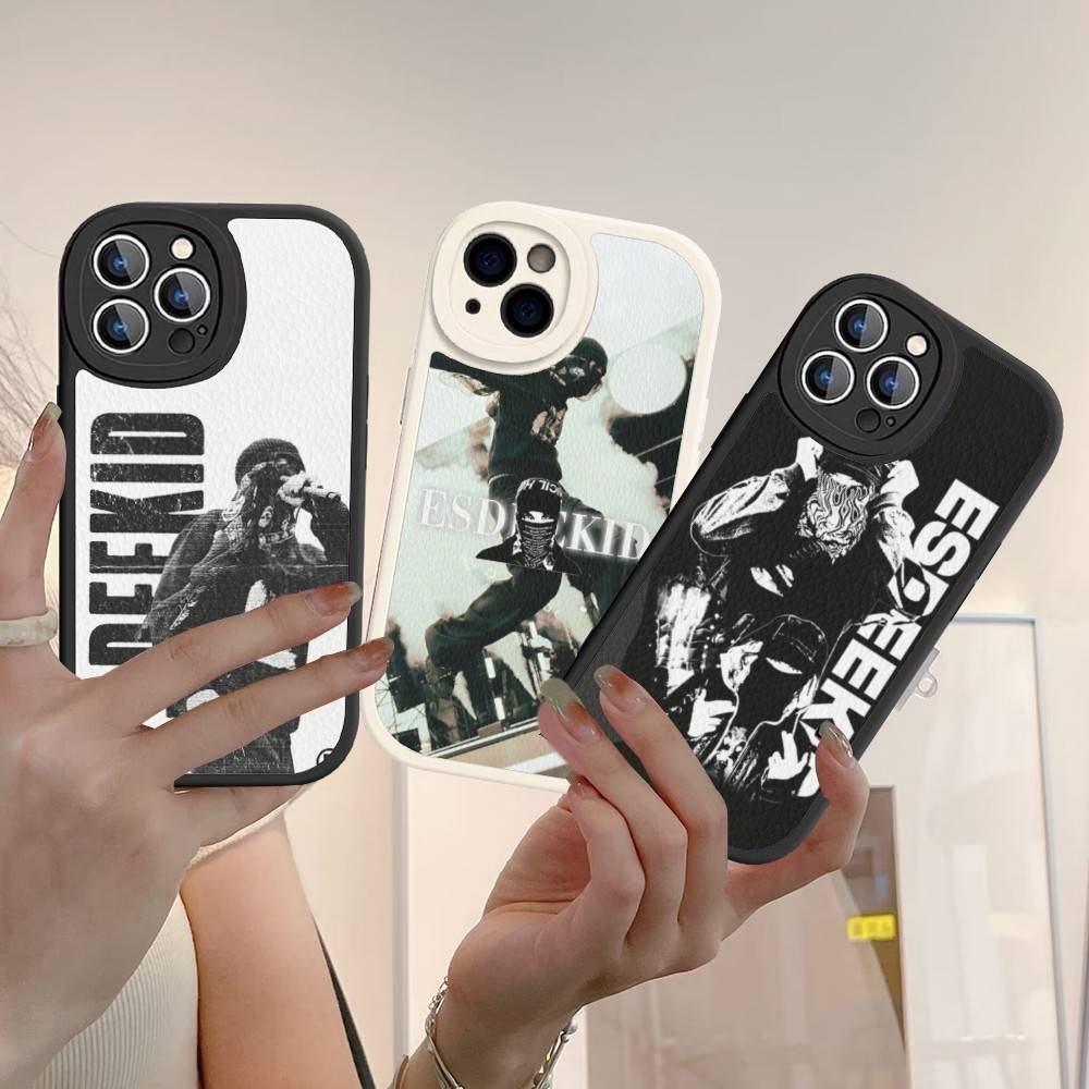 Singer E-EsDeeKid For IPhone 16 15 14 13 12 11 Pro Max Plus Leather Phone Cover