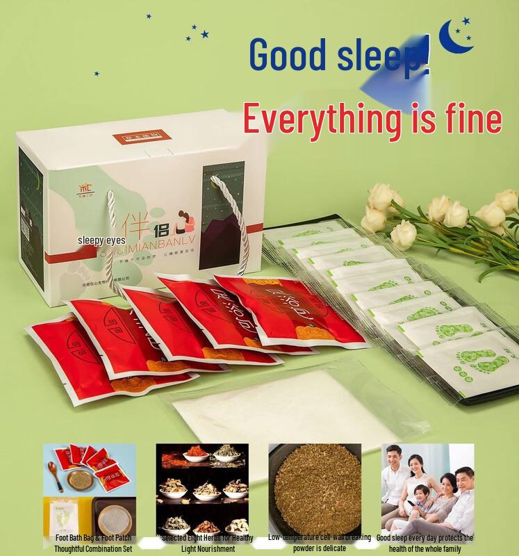 

Набор для сна: Травяная ванночка для ног и пластыри