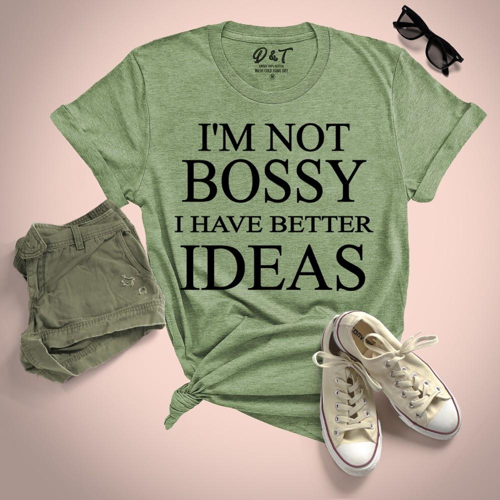 I Have Better Ideas Funny Unisexs T Shirt Slogan Uk Plus Size 824 Tee Top