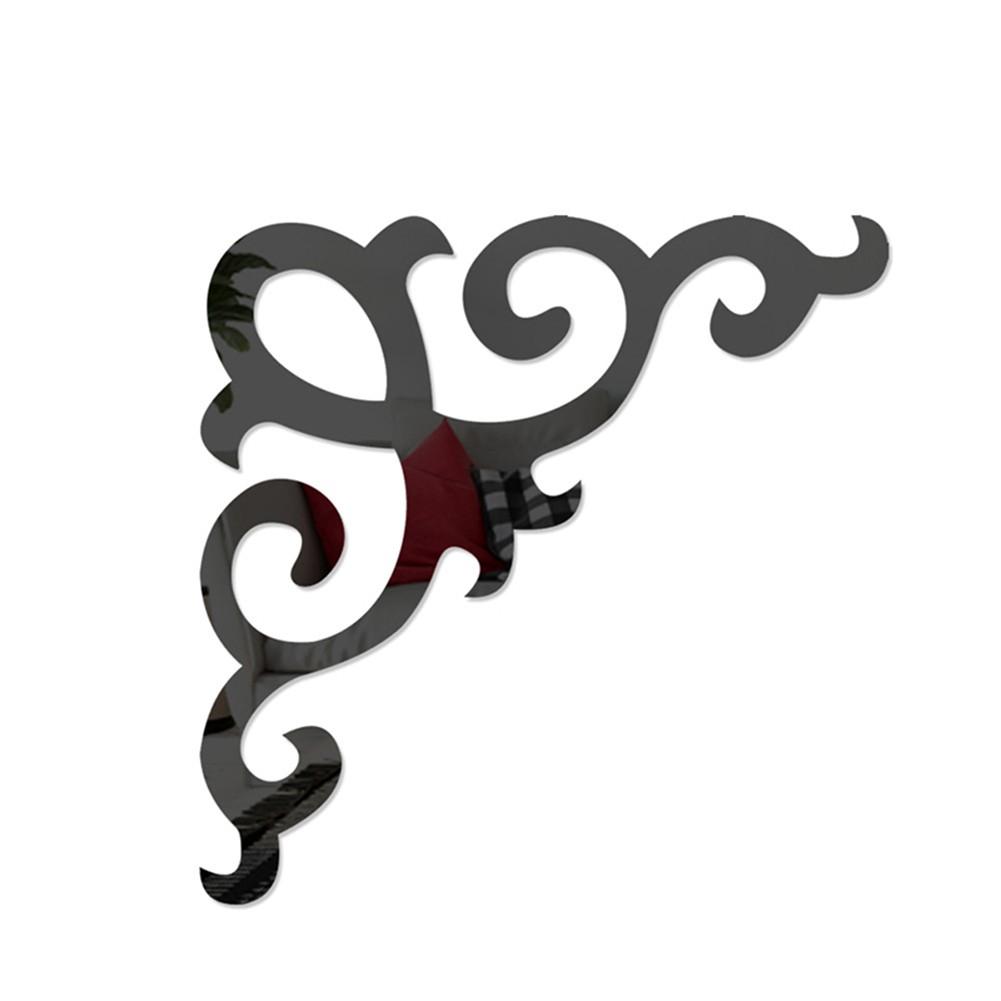 Acrylic Mirror Sticker Self-adhesive Sticker Wall Decor