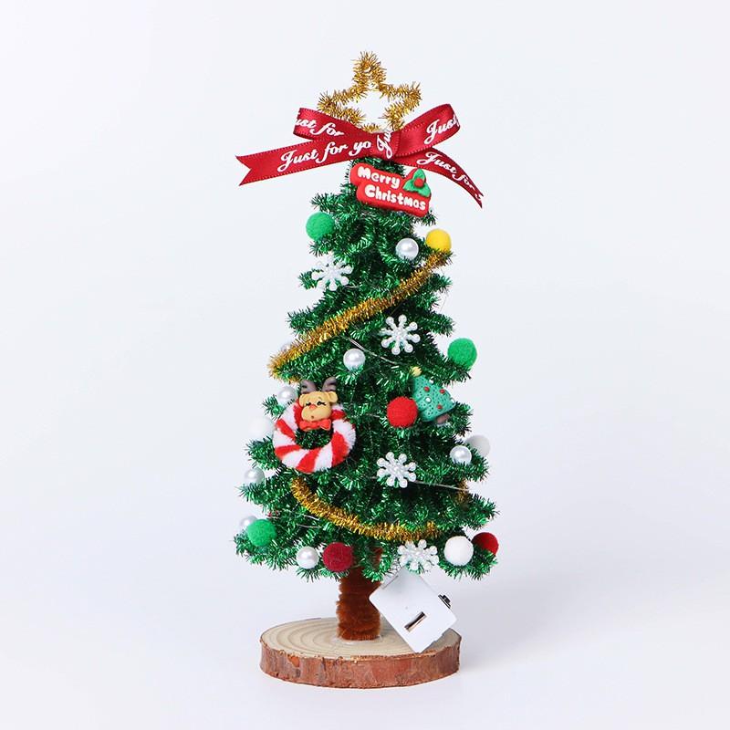 DIY Twist Stick Christmas Tree Kit - Stress Relief Plush Toy Gift Teens Adults