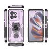 Phone Case for Motorola Edge 50 Neo 5G/Moto S50 5G/ThinkPhone 25 5G Rotatable Ring Kickstand PC+TPU Shockproof Cover