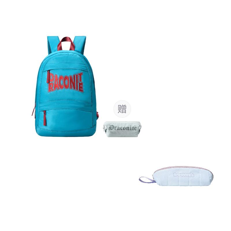 DRACONITE Polyester Backpack Regular Unisex Blue DRA1088