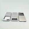 Suitable for Samsung Galaxy Zflip6 Hard Shell Wear Resistant Silver Folding Mobile Phone Case Anti Fall