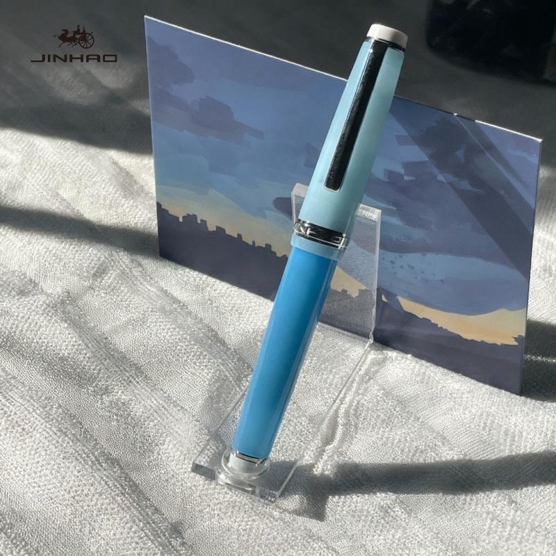 JINHAO 82 2026 Limited Colors Fountain Pen Gold Clip EF/F/M Calligraphy Pen Macaron Color Stationery School Office Supplies