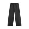 Li Ning Sports Lifestyle Series Solid Color Mid Waist Drawstring Breathable Versatile Loose Casual Pants Women Pants Black AKXV188-2