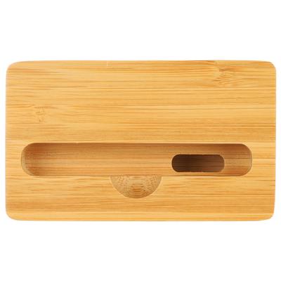 Soporte Amplificador de Sonido para Teléfono de Madera de Bambú, Base de Escritorio, Accesorio para Teléfono