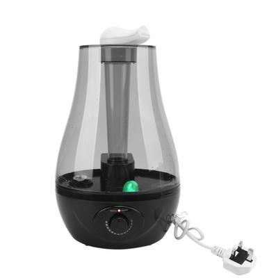 Air Humidifier 3L Large Capacity Double Spray with LED Lamp Humidifier Atomizer for Pet Household