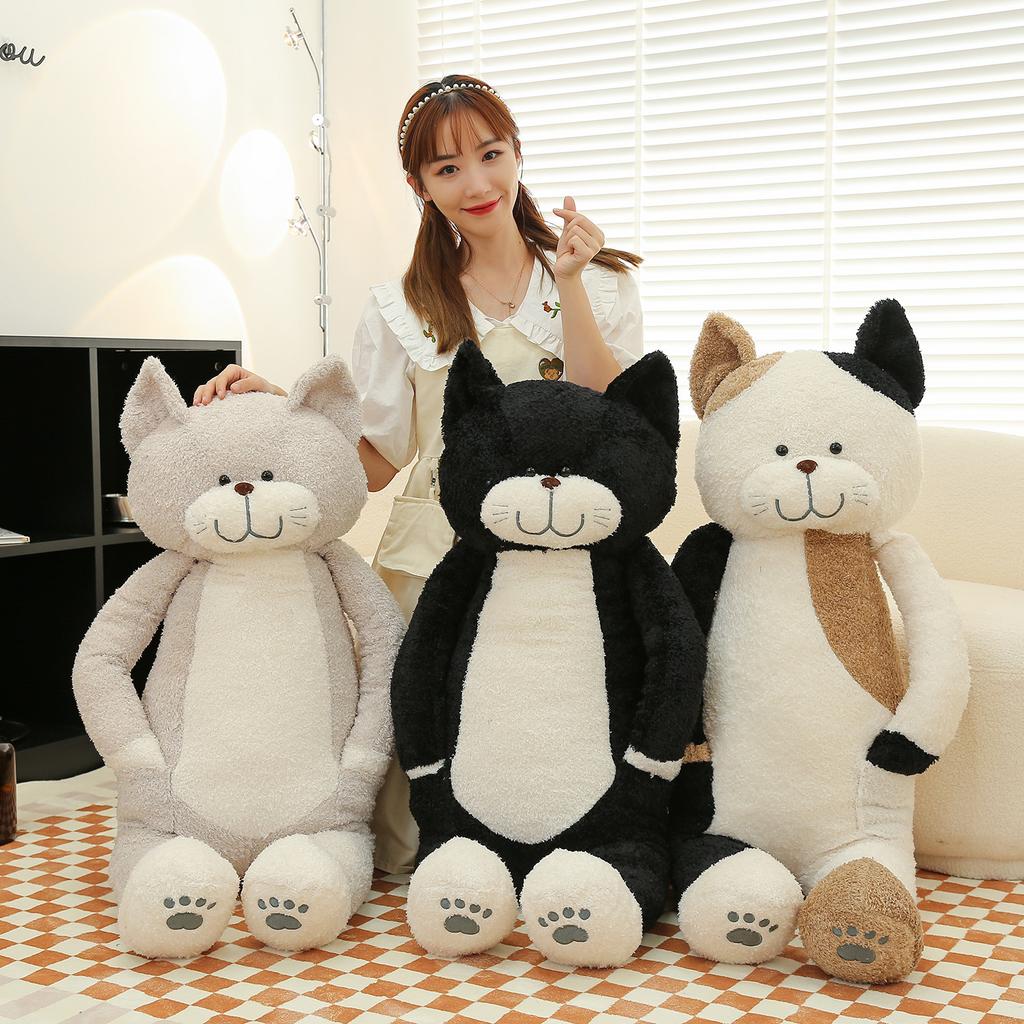 Ny Dukke Dukke Plysjleketøy Kattunge Mimi Dukke Sovende Pute Bursdagsgave