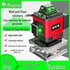 12-Line Green Light Laser Level - High Precision, Outdoor/Indoor, Fully Automatic
