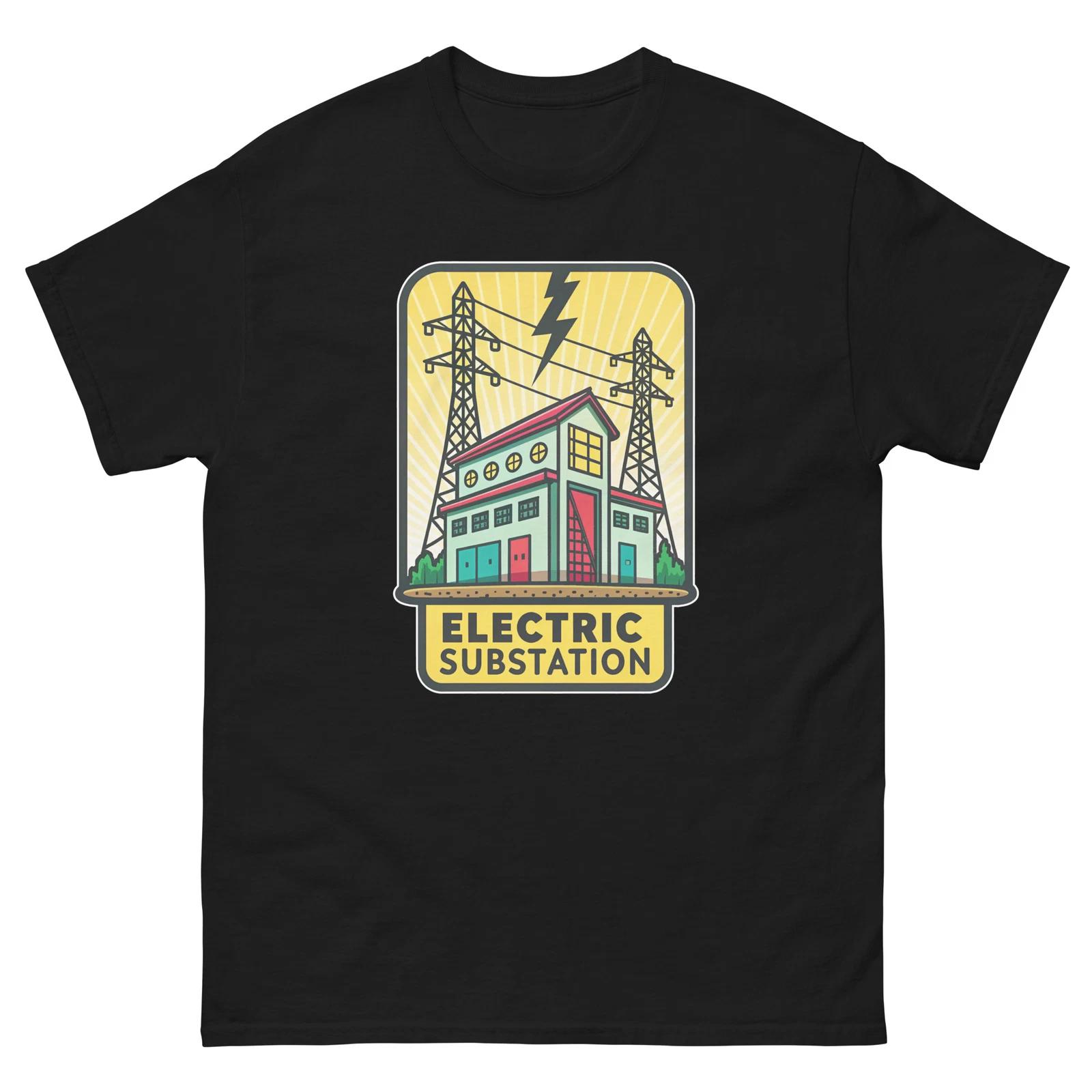 

Electric Substation Object Place Item Urban T-Shirt 2XL