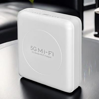 Roteador Hotspot Móvel WiFi 5G/4G Suporta 10 Usuários c/ Slot para Cartão SIM Roteador 4G Lte Roteador Sem Fio Hotspot de Bolso para Viagem Casa