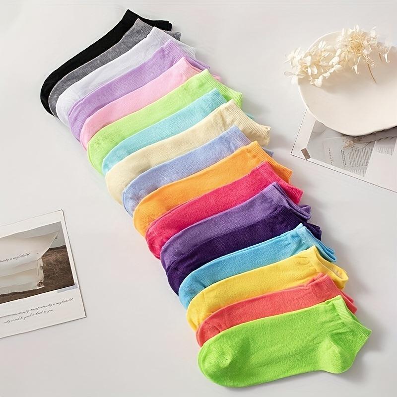 Candy Cartoon Women's Sweat-Absorbing Korean Style Casual Summer Socks