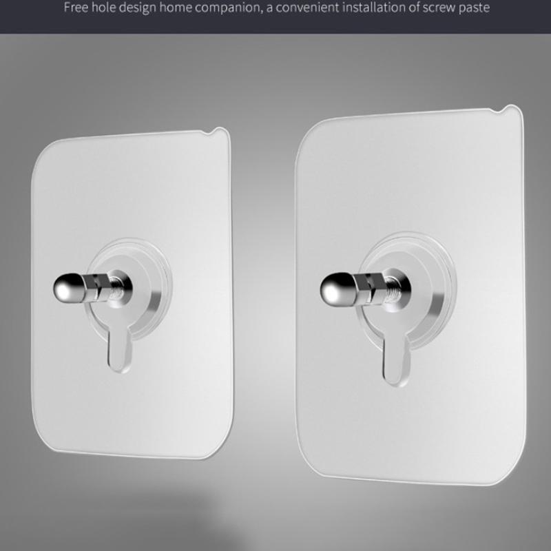 9 Klebeschrauben Ohne Bohren - Unsichtbare Aufhänger Für Wände In Bad, Küche & Wohnung